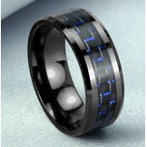 The Queen of Quality Carbon Fiber Tungsten Ceramic Ring 