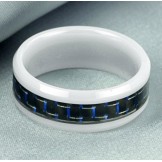 Wide Varieties Carbon Fiber Tungsten Ceramic Ring 