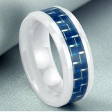 Quality and Quantity Assured Carbon Fiber Tungsten Ceramic Ring 