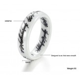 The Queen of Quality Retro Tungsten Ceramic Ring 