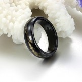 Quality and Quantity Assured Black Tungsten Ceramic Ring 