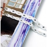 High Quality White Tungsten Ceramic Bangle For Lovers With Rhinestone