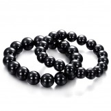 Superior Quality Black Tungsten Ceramic Bracelet Fir Lovers