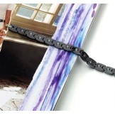 High Quality Black Tungsten Ceramic Bracelet With Rhinestone