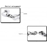 Reliable Reputation White Tungsten Ceramic Bracelet 