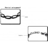 Stable Quality Black Tungsten Ceramic Bracelet 