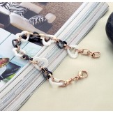 Dependable Performance Female Sweetheart Tungsten Ceramic Bracelet