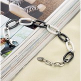 High Quality Female Black and White Tungsten Ceramic Bracelet