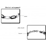High Quality Female Black and White Tungsten Ceramic Bracelet