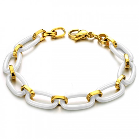 Stable Quality Female Tungsten Ceramic Bracelet 