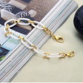 Stable Quality Female Tungsten Ceramic Bracelet 