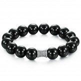 World-wide Renown Black Tungsten Ceramic Bracelet
