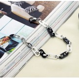 High Quality Female Black and White Tungsten Ceramic Bracelet 