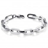 Excellent Quality Female White Tungsten Ceramic Bracelet 