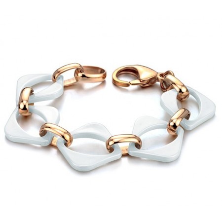 High Quality White Tungsten Ceramic Bracelet 