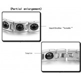 Quality and Quantity Assured Antifatigue Tungsten Ceramic Bracelet 