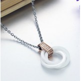 Reliable Quality Tungsten Ceramic Necklace With Rhinestone