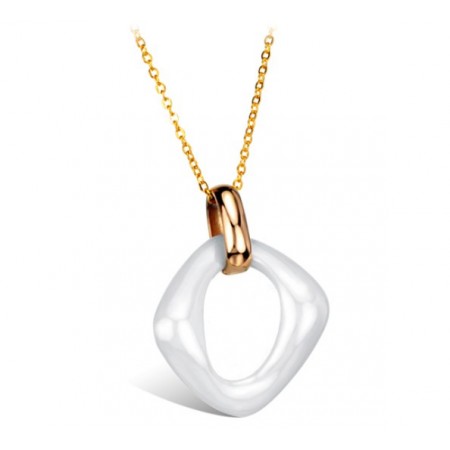 Durable in Use Female Tungsten Ceramic Necklace