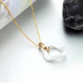 Durable in Use Female Tungsten Ceramic Necklace