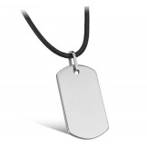 Dependable Performance Male Tungsten Ceramic Necklace 