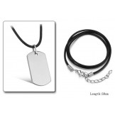 Dependable Performance Male Tungsten Ceramic Necklace 