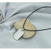 Dependable Performance Male Tungsten Ceramic Necklace 