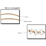 Dependable Performance Tungsten Ceramic Necklace 