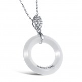 High Quality Female Tungsten Ceramic Necklace 