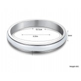 Reliable Reputation Male White Tungsten Ceramic Bangle 