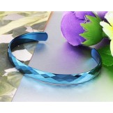 Dependable Performance Blue Tungsten Ceramic Bangle