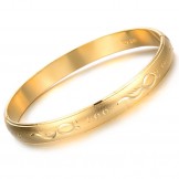 High Quality Female 18K Gold-Plated Bangle 