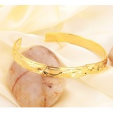 Reliable Quality Female 18K Gold-Plated Bangle 