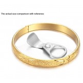 Quality and Quantity Assured 18K Gold-Plated Bangle 