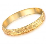 High Quality Female 18K Gold-Plated Bangle