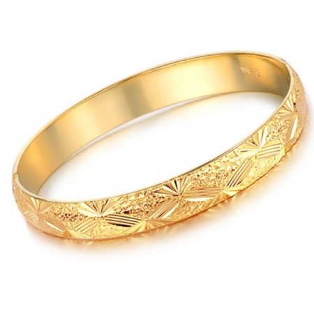 High Quality Female 18K Gold-Plated Bangle