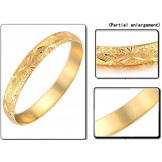 High Quality Female 18K Gold-Plated Bangle