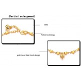 Stable Quality Female Sweetheart 18K Gold-Plated Bracelet 