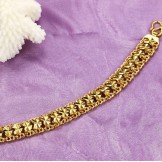 Stable Quality Female Sweetheart 18K Gold-Plated Bracelet 