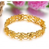 High Quality Female Sweetheart 18K Gold-Plated Bracelet 