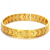 Well-known for Its Fine Quality Female 18K Gold-Plated Bracelet 