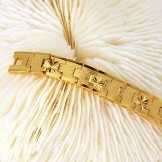 Well-known for Its Fine Quality Female 18K Gold-Plated Bracelet 