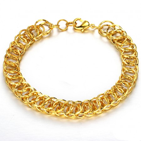 High Quality Female 18K Gold-Plated Bracelet 