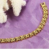 Well-known for Its Fine Quality Female 18K Gold-Plated Bracelet 
