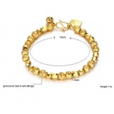 Excellent Quality Female 18K Gold-Plated Bracelet 