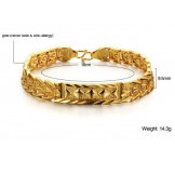 Quality and Quantity Assured Female Classic 18K Gold-Plated Bracelet 