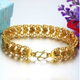 Easy to Use Female Sweetheart 18K Gold-Plated Bracelet 