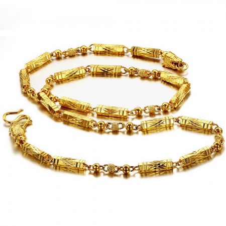 Quality and Quantity Assured Female 18K Gold-Plated Necklace 