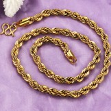 Reliable Quality Female Roll Type 18K Gold-Plated Necklace 