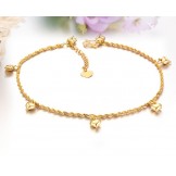 Wide Varieties Female 18K Gold-Plated Anklet 