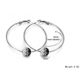 Reliable Reputation Female Alloy Earrings With Rhinestone